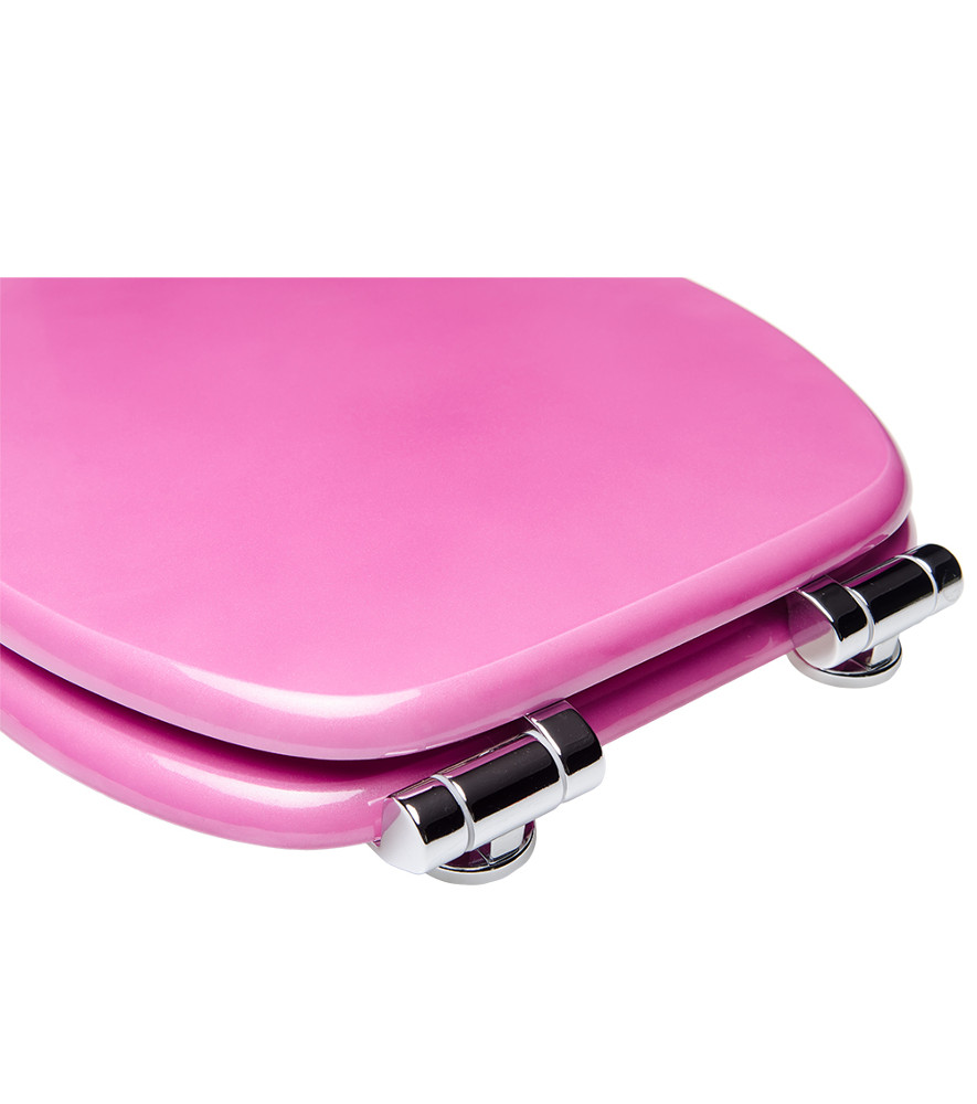 Soft Close Toilet Seat Glittering Pink