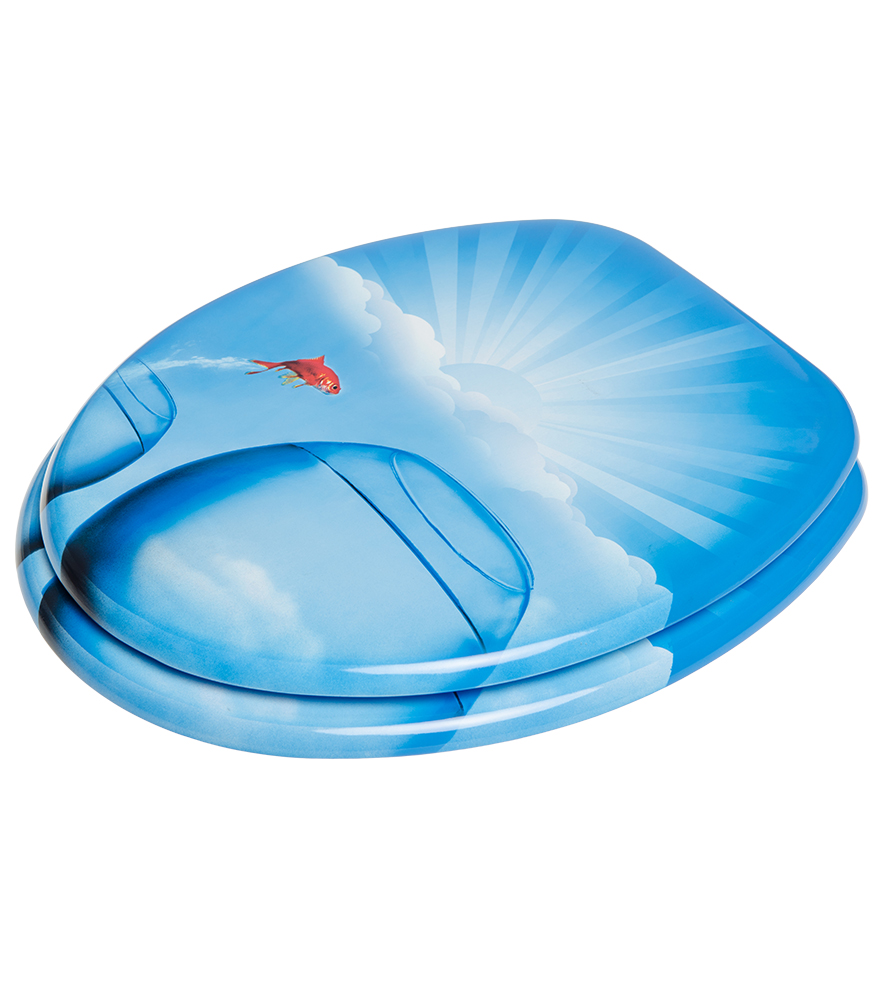 Toilet Seat Goldfish