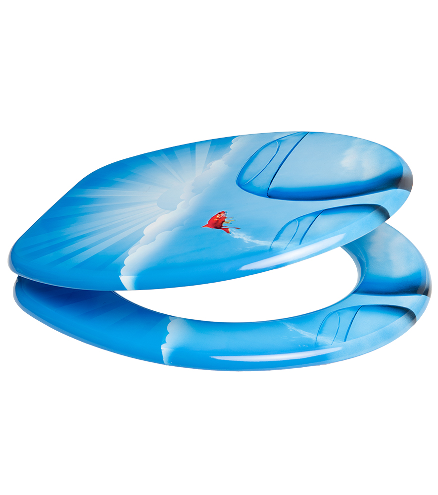 Toilet Seat Goldfish