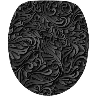 Toilet Seat Floral