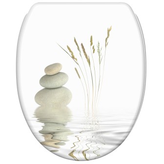 Soft Close Toilet Seat with Quick Release Balance