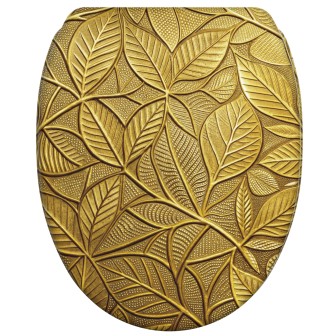 Soft Close Toilet Seat with Quick Release Bractea