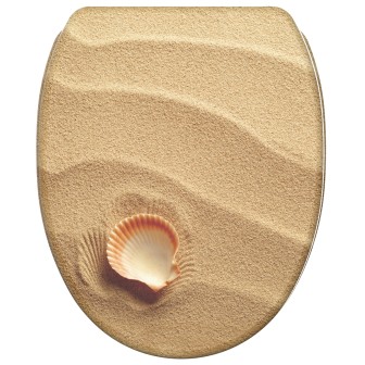 Soft Close Toilet Seat with Quick Release Clam