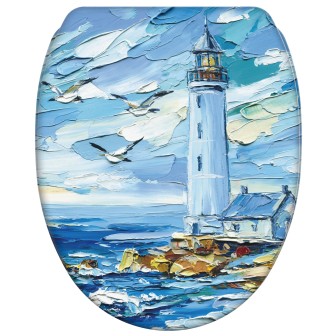 Soft Close Toilet Seat with Quick Release Coast