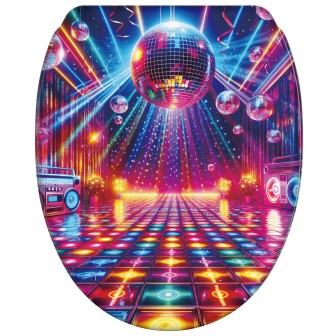 Soft Close Toilet Seat with Quick Release Disco