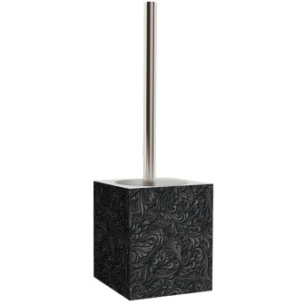 Toilet Brush and Holder Floral