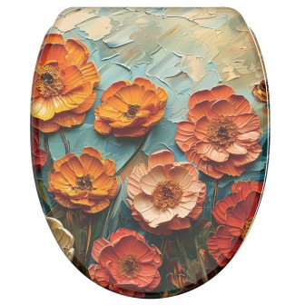 Soft Close Toilet Seat with Quick Release Florum