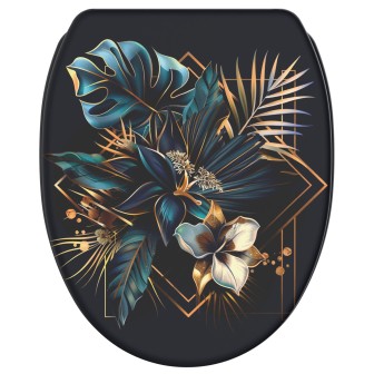 Soft Close Toilet Seat with Quick Release Goldfera