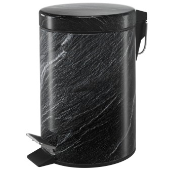 Bathroom Bin Granite 3 Litres