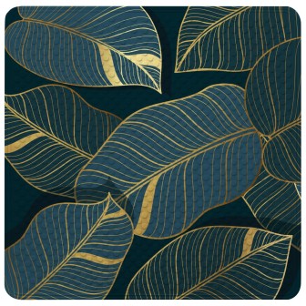 Bath Mat Monstera 53 x 53 cm