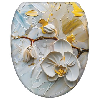 Soft Close Toilet Seat with Quick Release Ornella