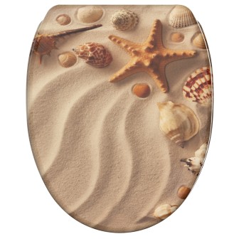 Soft Close Toilet Seat with Quick Release Sanibel