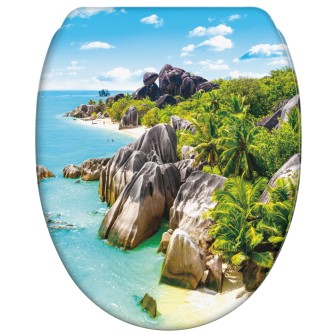Soft Close Toilet Seat with Quick Release Seychellen