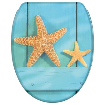 WC-Sitz mit Absenkautomatik Starfish