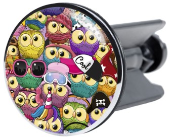 Wash Basin Plug Owl 2