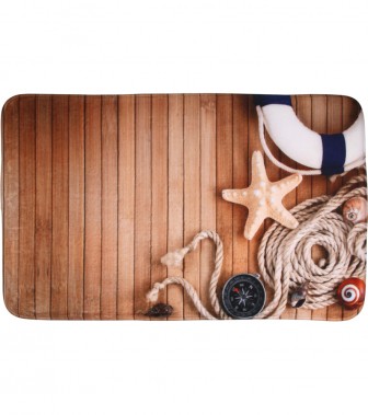 Bath Rug Maritime 50 x 80 cm