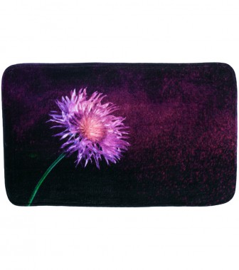 Bath Rug Purple Dust 70 x 110 cm