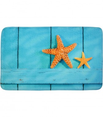 Bath Rug Starfish 50 x 80 cm