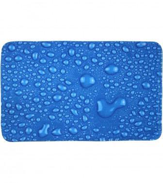 Bath Rug Water Pearls 50 x 80 cm