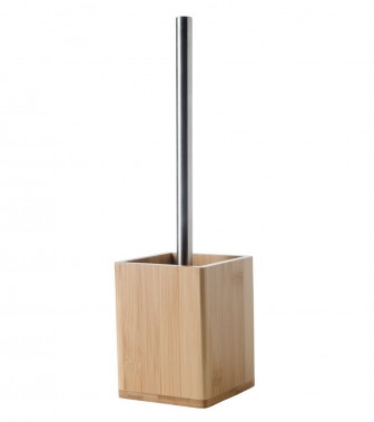 Toilet Brush and Holder Bamboo