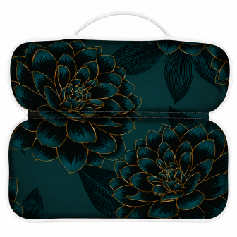 Bath Pillow Dahlias