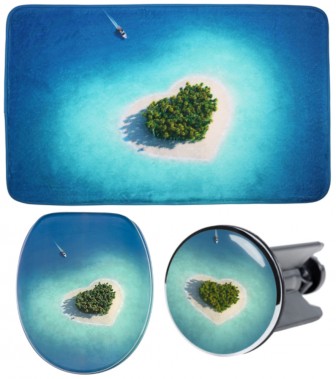 3 Piece Bathroom Set Dream Island