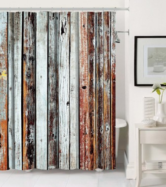 Shower Curtain Antique 180 x 180 cm