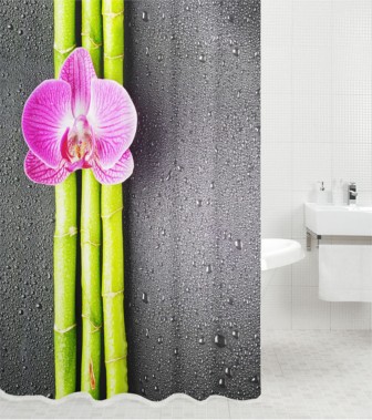 Shower Curtain Asia 180 x 180 cm