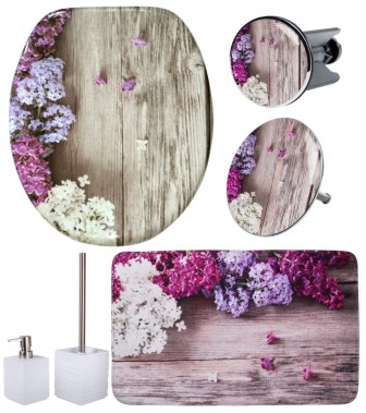 Bathroom Set Lilac