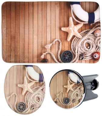 3 Piece Bathroom Set Maritime