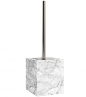 Toilet Brush and Holder Marble