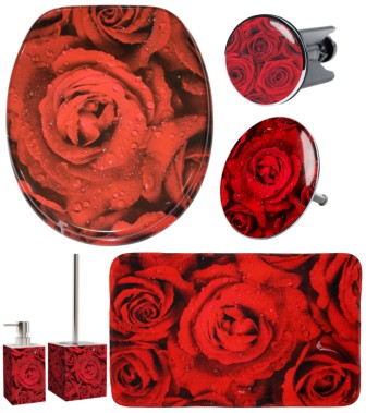 Bathroom Set Rose