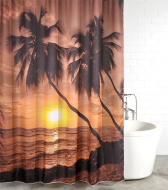 Shower Curtain Summer 180 x 200 cm
