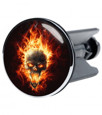 Wash Basin Plug Skull