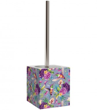 Toilet Brush and Holder Hummingbird