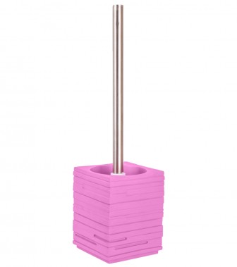 Toilet Brush and Holder Calero Pink