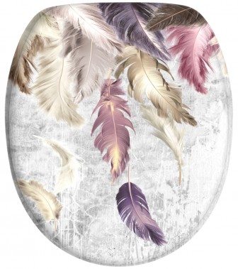 Soft Close Toilet Seat Feathers
