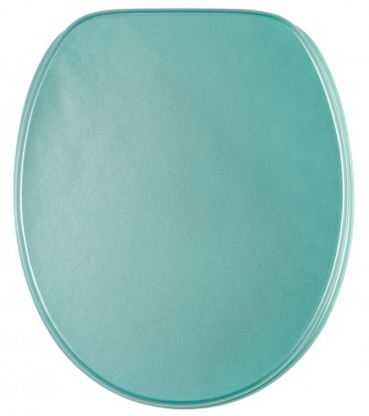 Toilet Seat Glittering Turquoise