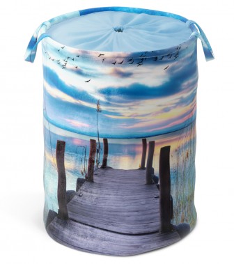 Laundry Basket Sunset