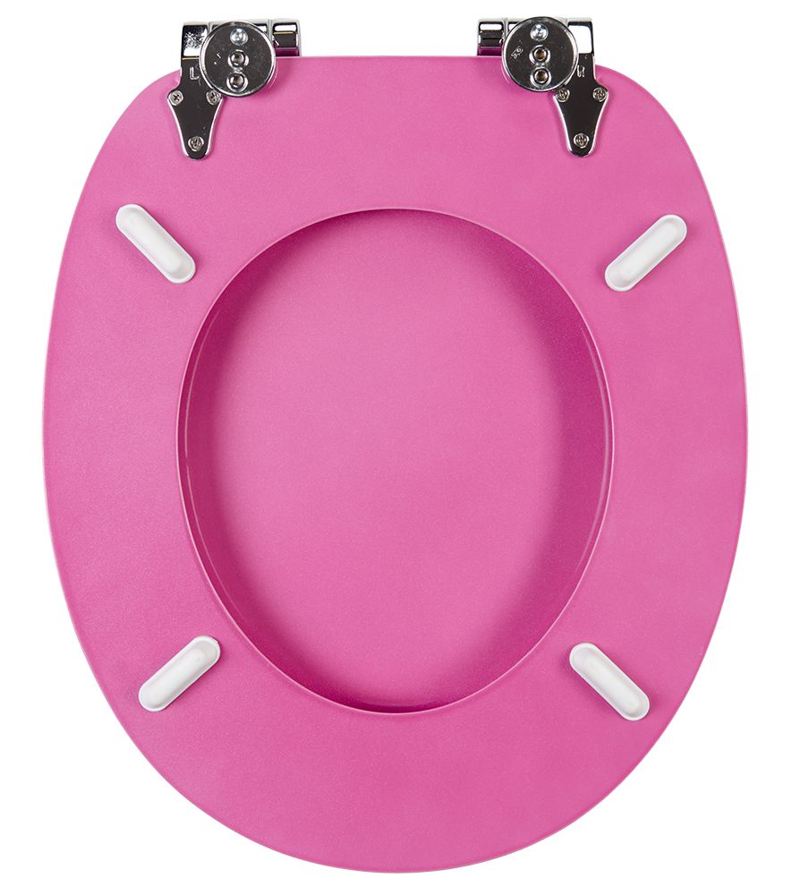 Soft Close Toilet Seat Glittering Pink