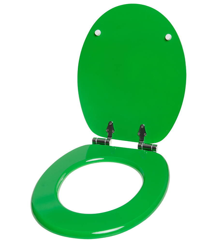 Soft Close Toilet Seat Green