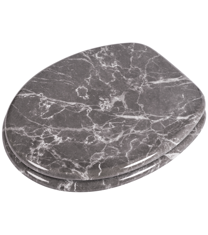 Soft Close Toilet Seat Marble GreyA509870