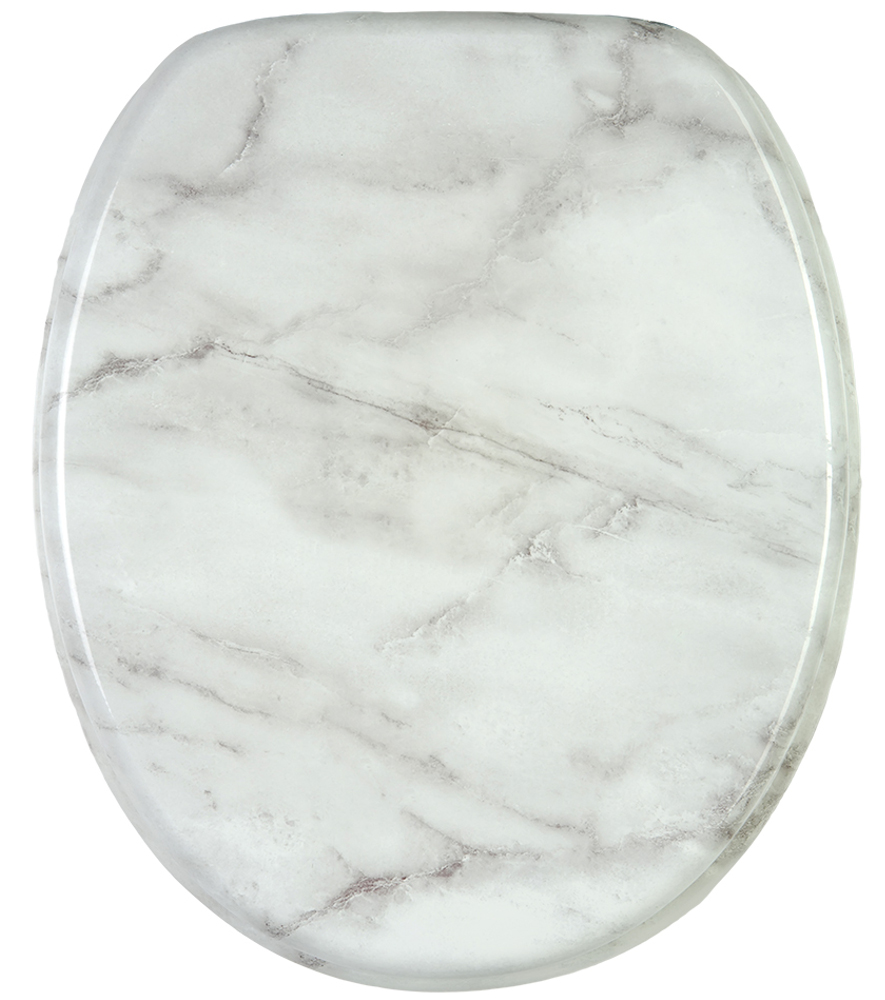 Toilet Seat Bright Marble