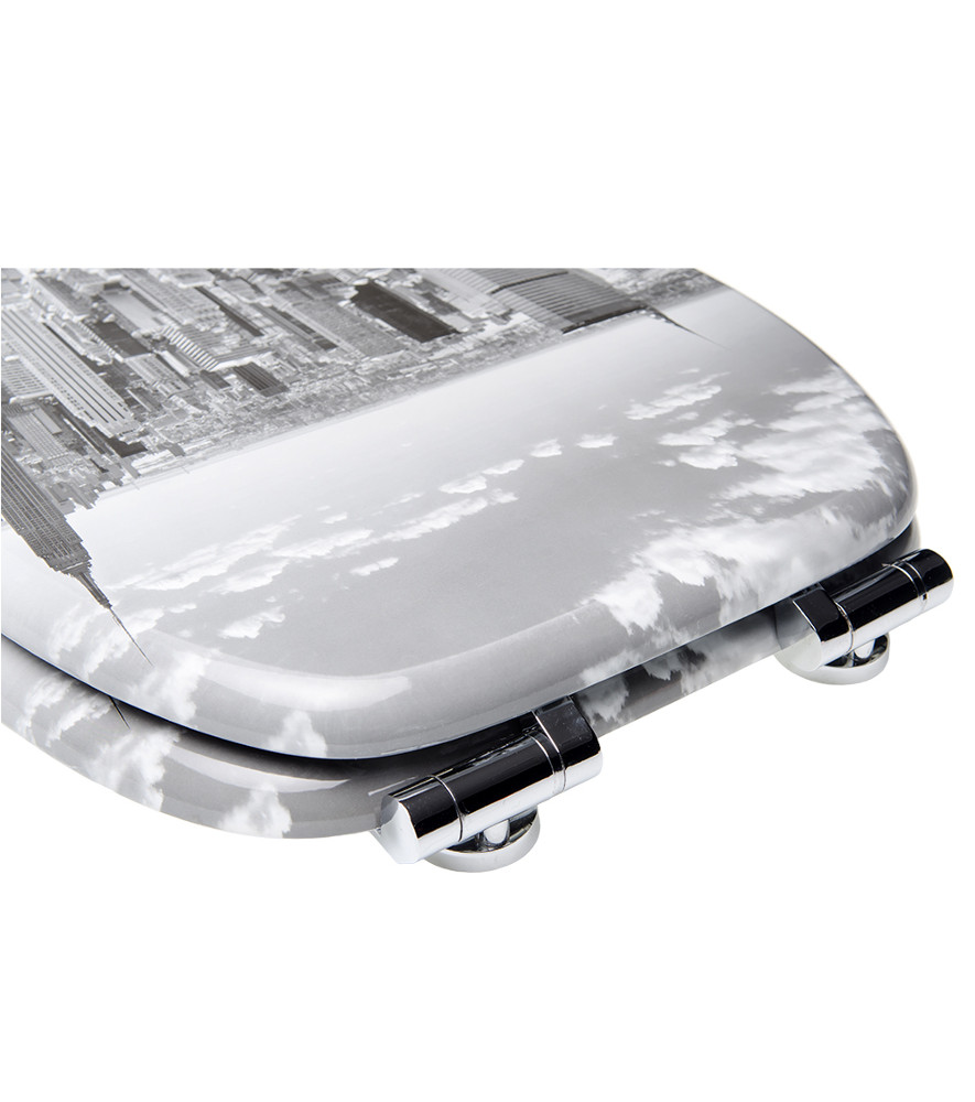 Soft Close Toilet Seat Skyline New YorkA642644