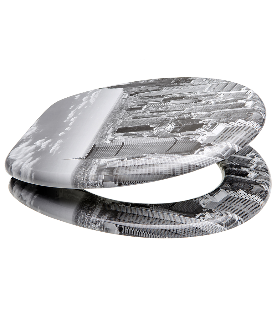 Soft Close Toilet Seat Skyline New YorkA642644