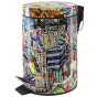Bathroom Bin Graffiti 3 Litres