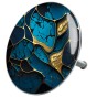 Bathtube Plug Marble Cobalt