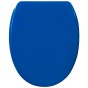 Soft Close Toilet Seat with Quick Release Blue