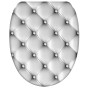 Soft Close Toilet Seat with Quick Release Comfort