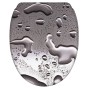 Soft Close Toilet Seat with Quick Release Dewdrop